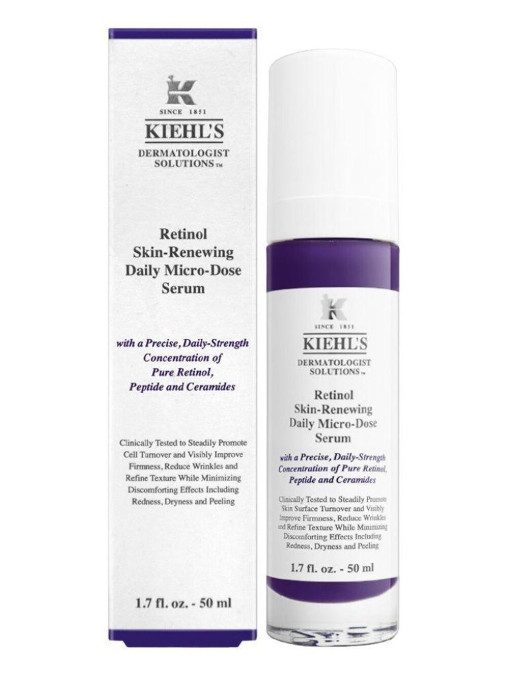 NIB Kiehl’s Retinol Daily Micro-Dose Serum 1.7 oz Full Size - retails $95